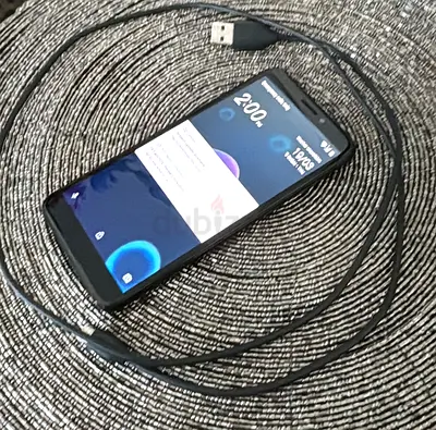 HTC Android Smartphone with Charging Cable