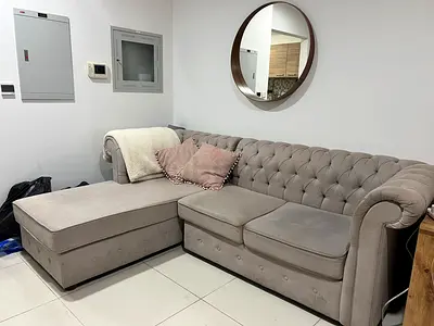 3 seater L shaped sofa