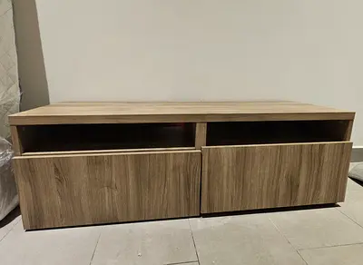 Ikea besta TV Bench with Drawers