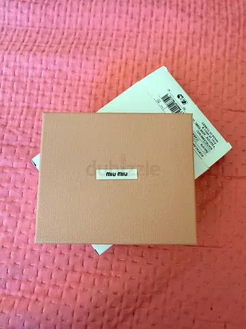 Selling authentic Miu Miu Matelassé Card Holder ✨  Brand new condition, never used.