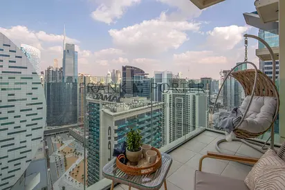 Stunning 2BR in Business Bay w/ Partial Burj Views | All Bills Inclusive | Ideal for Mid - Term, Mo