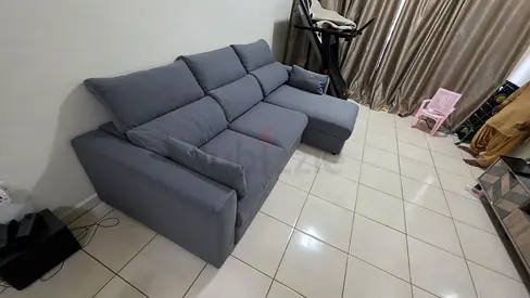 Premium Quality Perfect Condition ikea Eskilstuna L shape sofa under storage