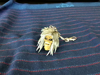 Iron Maiden Legacy of the Beast Keychain - Holy Smoke