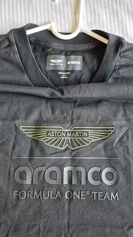 Aston Martin team Oficial F1 Man TShirt- Large