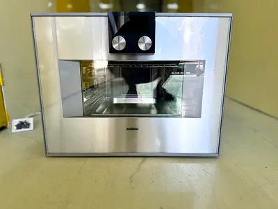 GAGGENAU 400 Series Combi-Steam Oven Built-In BS455110/02 60 x 45cm Left Hinge Stainless Steel Glass