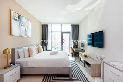 Furnished Studio | Balcony | Multiple cheques