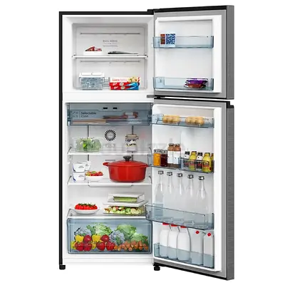Hitachi Double Door Refrigerator 500L Gross/374L Net, Inverter Compressor, perfect performance