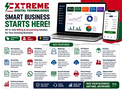 Small Business Software Designed for UAE,Cloud Software, Premium Platinum 3 year plan