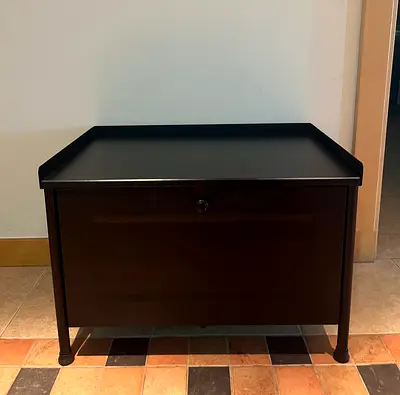Storage chest with bench