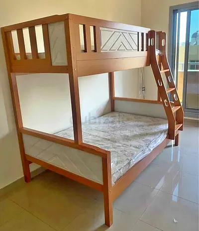 Brand New sold wooden Bunk Bed including Medical Mattress Available