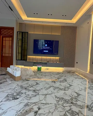 Modern Luxury Media Wall