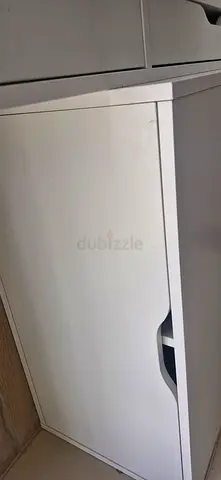 Side cabinet and wall desk