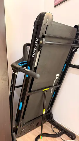 PowerMax Folding Treadmill — Compact Home Running Machine