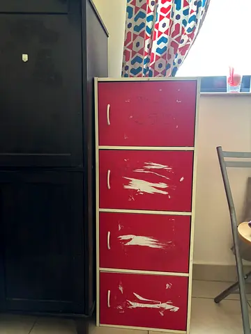 Red cupboard