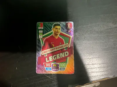 Panini World Cup Trading Card - Cristiano Ronaldo Legend (single card)