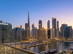 Burj Khalifa&amp;Canal View | Fully Furnished | Vacant