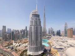 Burj and Fountain Views | High Floor | Unfurnished