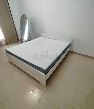 Ikea Askovol king size bed frame with Ikea mattress