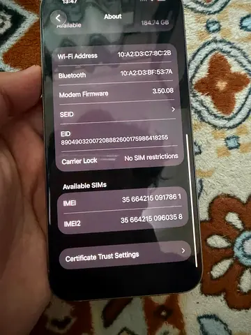 Iphone 15 Pro Max 256gb