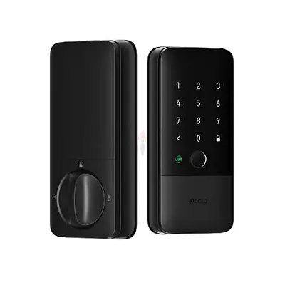 Smart Touchscreen Door Lock (Keyless Entry) - Black