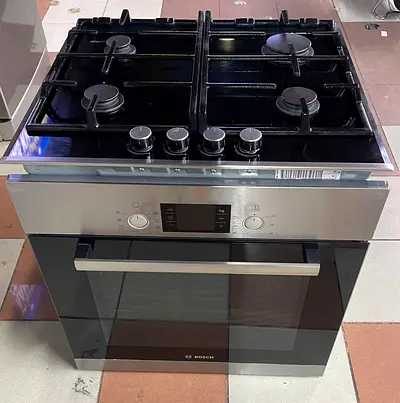 Bosch latest model electric oven and gass cooktop built-in set 60cm