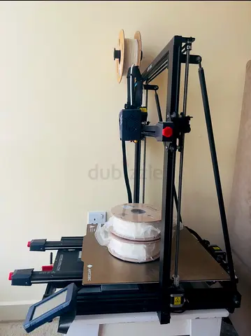 Creality CR-10 style FDM 3D Printer with spare filament reels