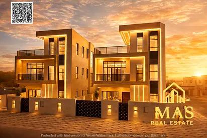 🏡 للبيع | فيلا فاخرة 3 طوابق + مسبح | تشطيب سوبر ديلوكس | الباهية – عجمان