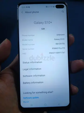 Samsung Galaxy S10+