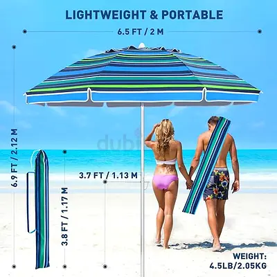 Beach Sand Umbrella Portable Outdoor