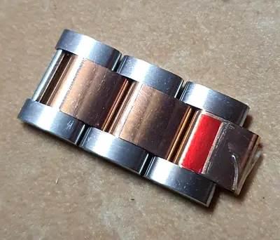 ROLEX TWO TONE LINK FOR DATEJUST II ROSE GOLD 41MM