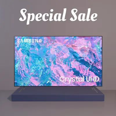 Samsung 85 Inch CU7000 Crystal UHD 4K HDR Smart TV 85CU7000