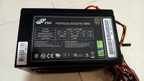 FSP 500W 80 PLUS Bronze Power Supply