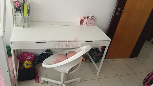 Desk with chair