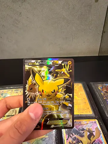 Pikachu  Eevee GX Full Art Pokémon Card (Holo)