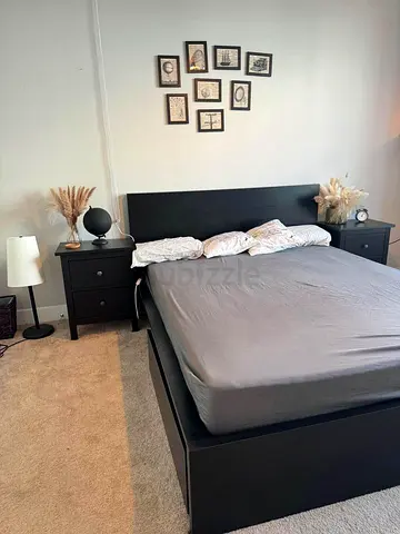Ikea Bed and Mattress /queen size