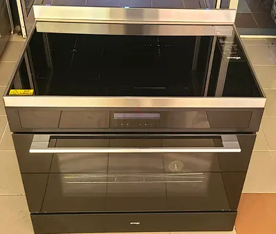 Omega induction Cooker 90 cm black couler