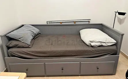 Ikea Day bed with two mettreses available in perfect condition
