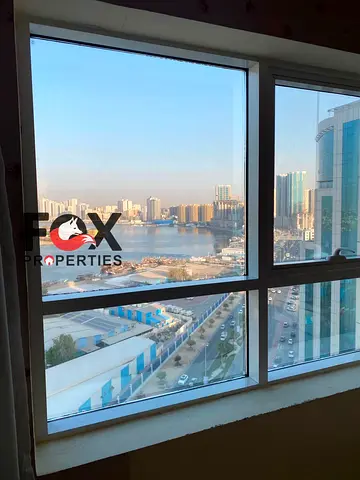 Furnished Two Bedroom Apartment for Annual Rent Orient Towers Ajman Sea View Gym Pool Free Parking
