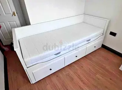 Ikea hemnes day bed with mattress 2