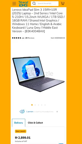 Brand New 2025 Lenovo IdeaPad Slim 3 – Intel Core 5, 16GB RAM, 1TB SSD | Latest Model | Perfect for