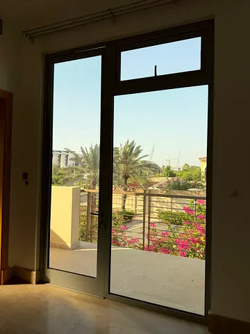 Large Aluminum  Glass Balcony Door - Premium Modern Design ✨