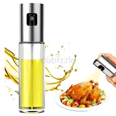 Stainless Steel Oil Spray Bottle for Kitchen and Grilling
