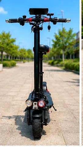 Used Dual‑Motor Electric Scooter with Seat — Good Condition