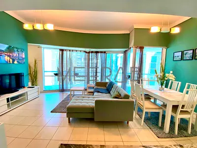 Marina & City Views | Furnished 2BR | High Floor | Ready to Move In