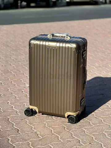 RIMOWA titanium suitcase
