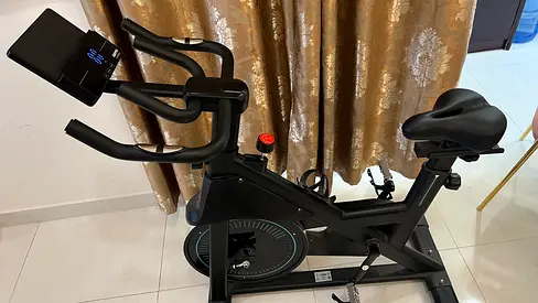 Used Indoor Spin Exercise Bike — Good Working Condition. Free home delivery all over Abu Dhabi