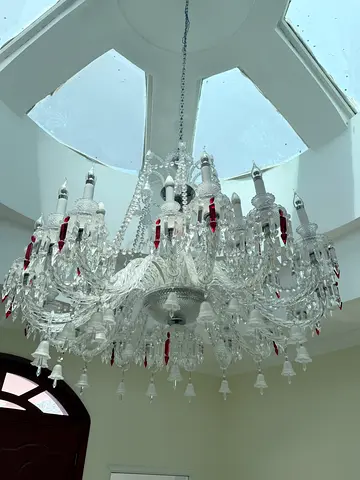 Baccarat Inspired Crystal Chandelier