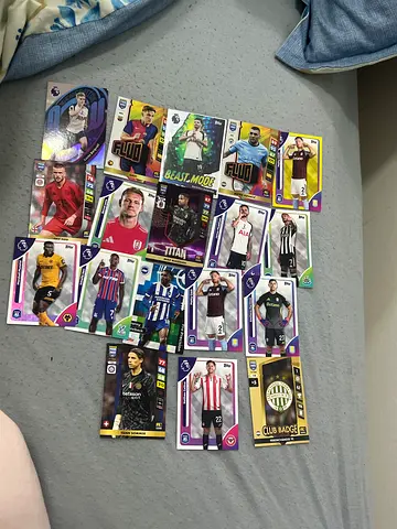Collection of Football Trading Cards - Mixed Players