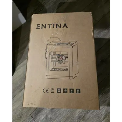 Entina TINA2S 3D Printer Model TINA2S 10.6in Length 9.8in Width 15.4in Height
