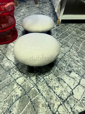 2 x Footstools - 100 AED. Very good strong